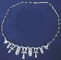 Silver Ankh Necklace 