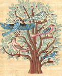 Birds in Acacia Tree (Tree of Life)