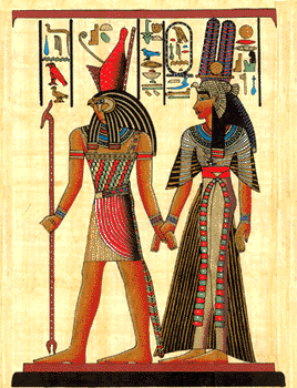 Horus and Nefertari