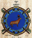 ARIES Zodiac Papyrus