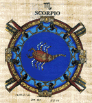 SCORPIO Zodiac Papyrus